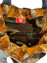 Load image into Gallery viewer, Oversized Upcycled Tote Bag