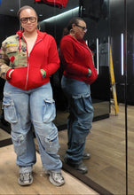 Load image into Gallery viewer, Double Up Zip Hoodie