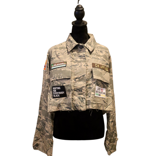 Air Force Cropped or Full Length Jacket