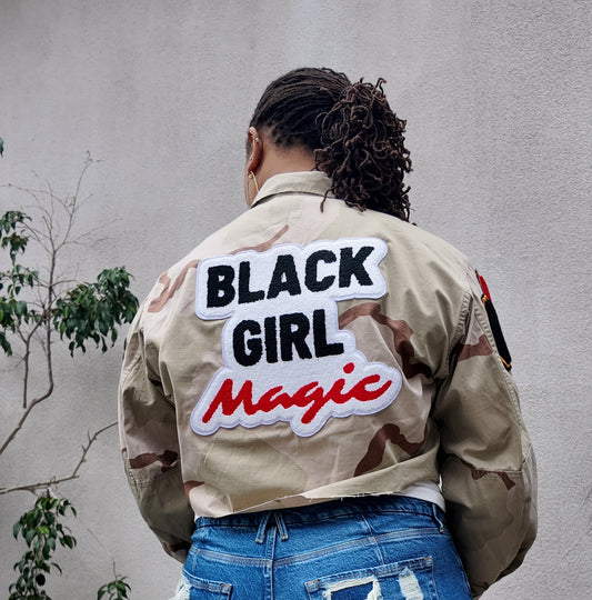 BGM Desert Camo Cropped or Full Length Jacket