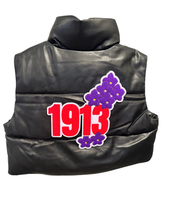 Load image into Gallery viewer, Delta Pride Cropped Vest