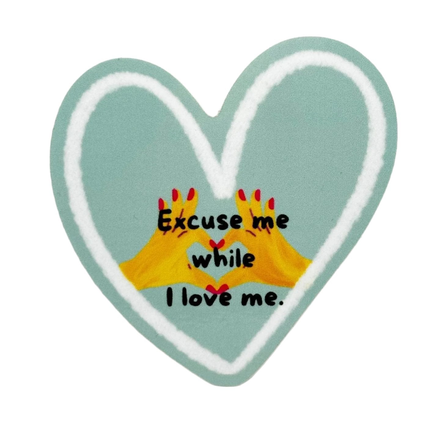 Excuse me Sticker