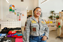 Load image into Gallery viewer, Air Force Cropped Jacket