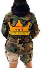 Load image into Gallery viewer, Full Length Camo Jacket
