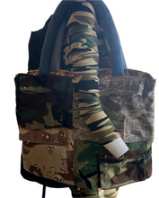Load image into Gallery viewer, Oversized Upcycled Tote Bag