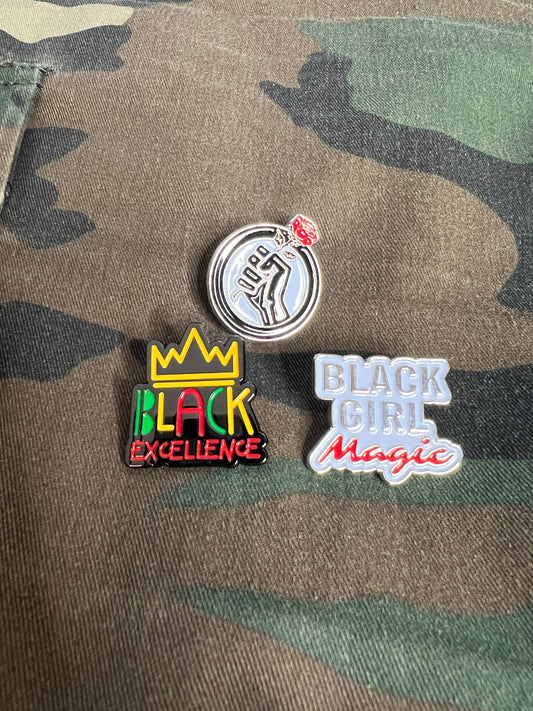 Black Girl Magic Pin