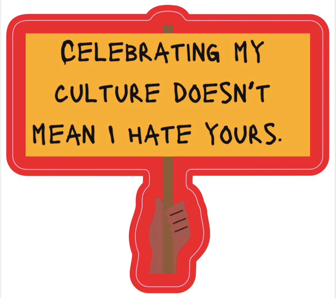 Celebrating My Culture Sticker