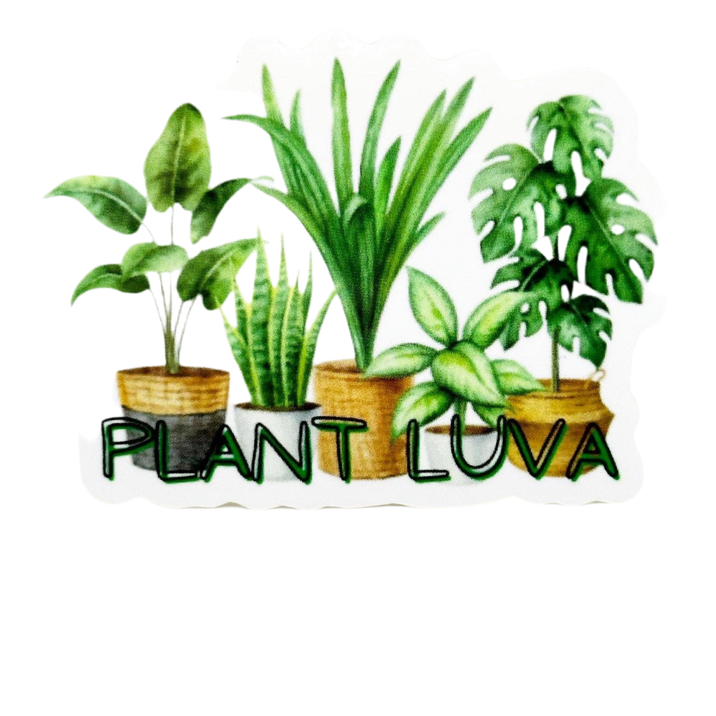 Plant Luva Sticker