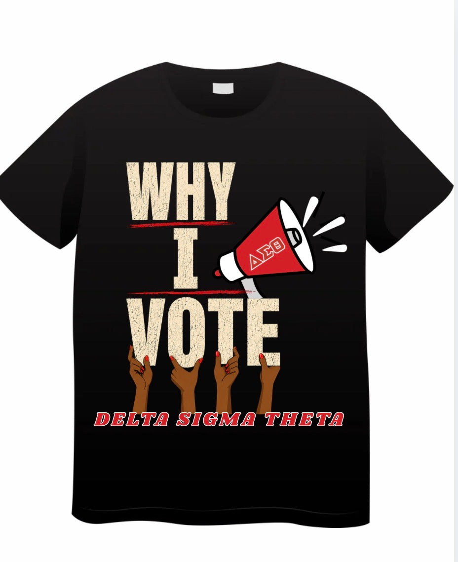 Why I Vote T Shirt