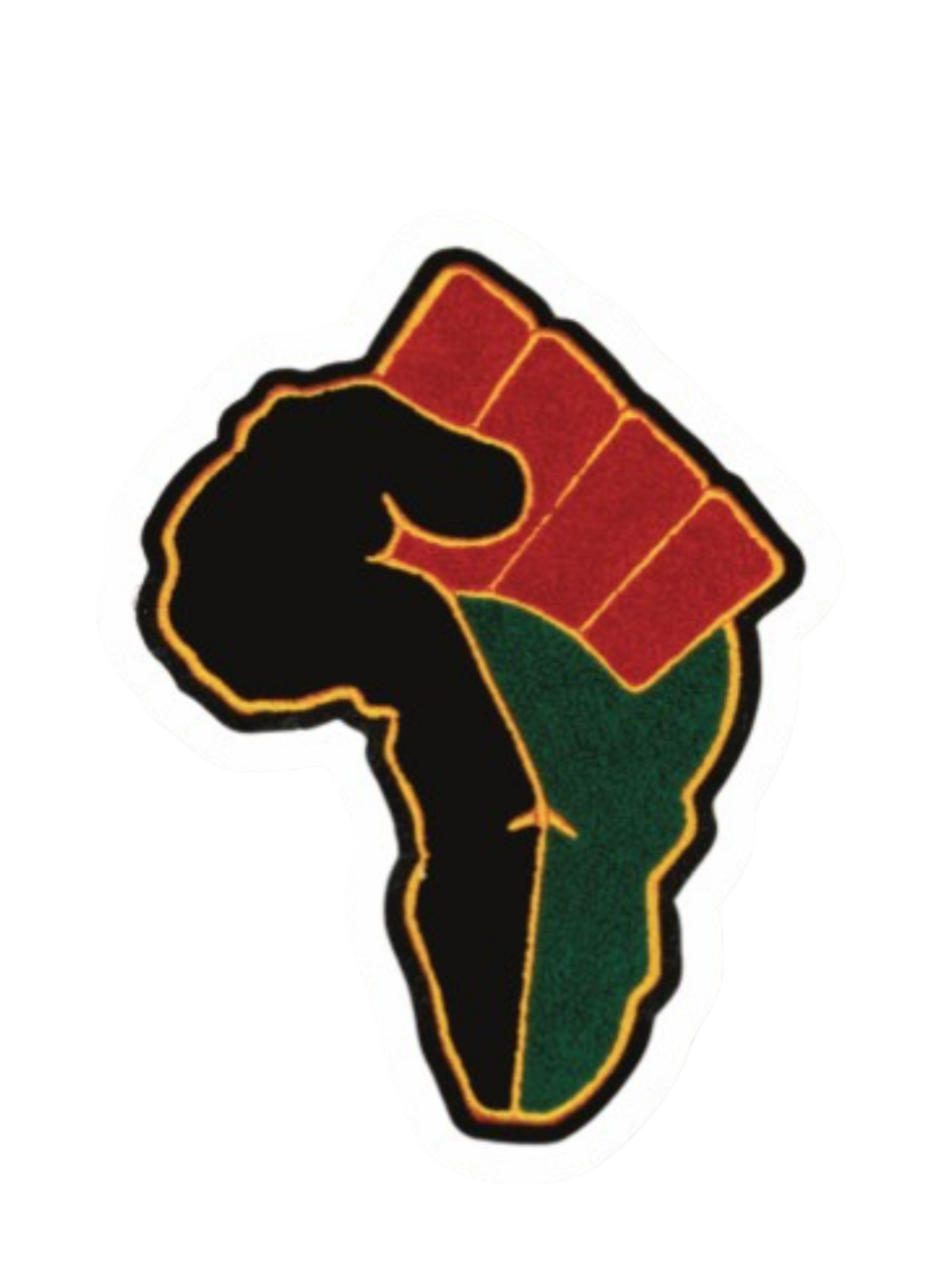 Africa Fist Sticker