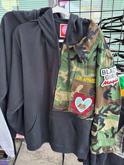 Double Up Zip Hoodie