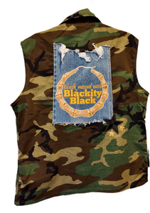 Blackity Black Vest