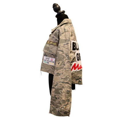 Air Force Cropped or Full Length Jacket