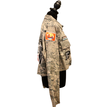 Air Force Cropped or Full Length Jacket