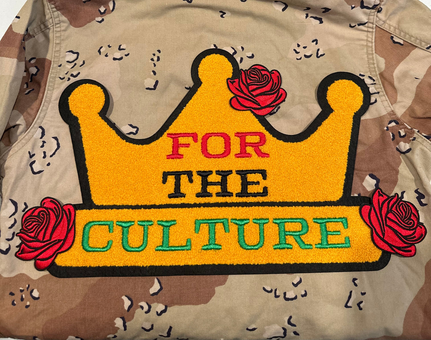 FTC Desert Camo Cropped  or Full Length Jacket