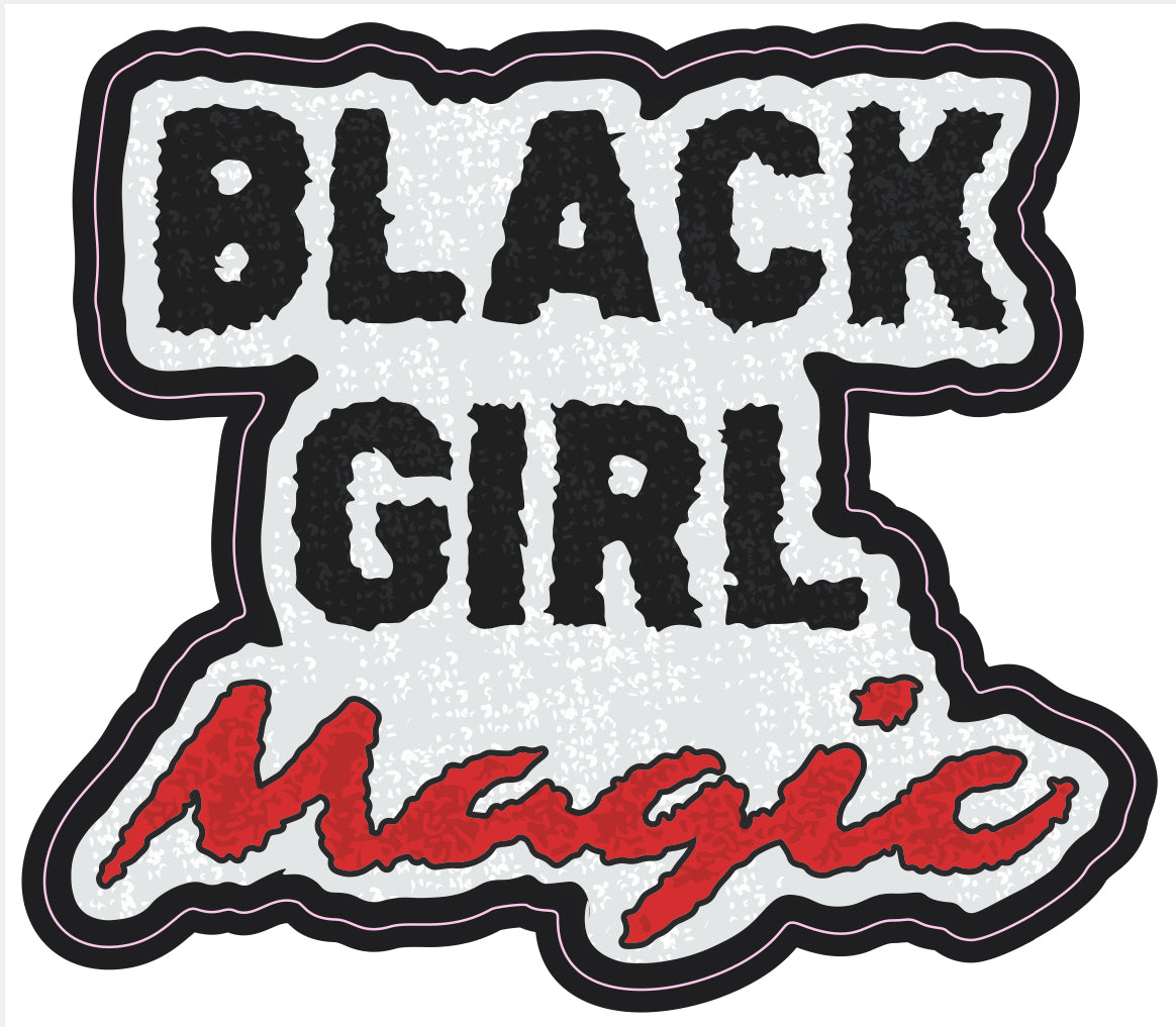 Black Girl Magic Sticker