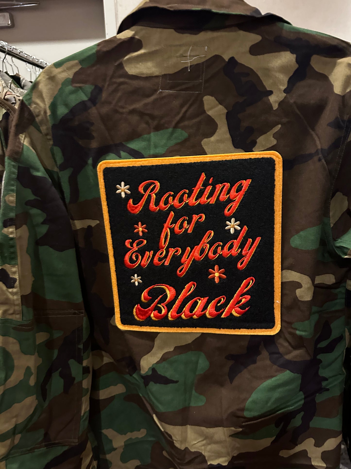 Rooting For Everybody Black Patch