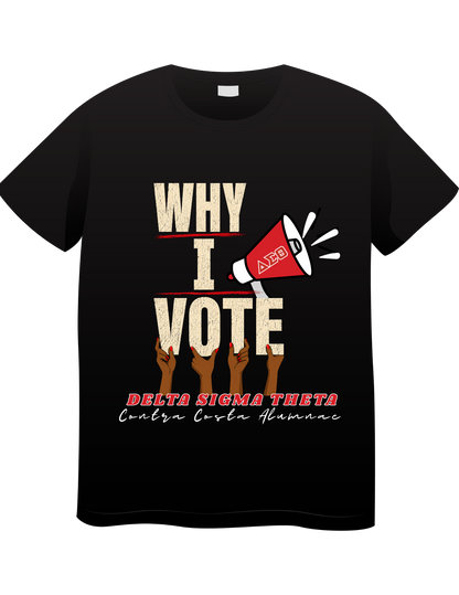 Why I Vote T Shirt