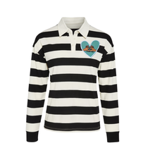 Load image into Gallery viewer, Excuse Me While I Love Me Oversized Rugby Shirt
