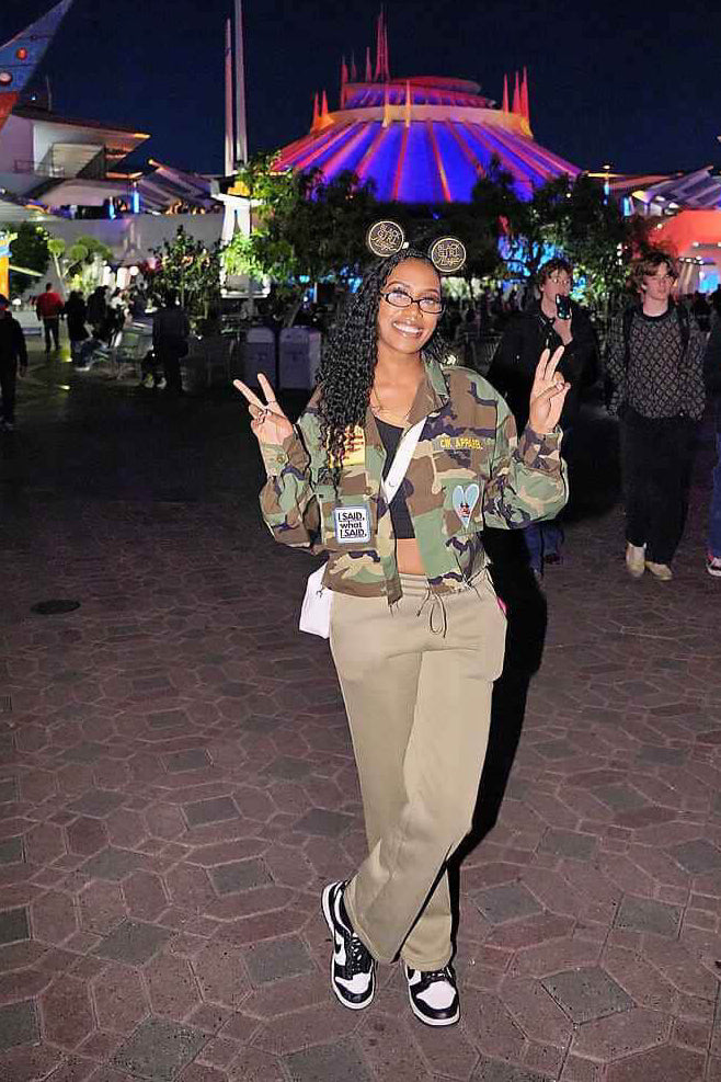 Cropped or Full Length Woodland Camo Jacket
