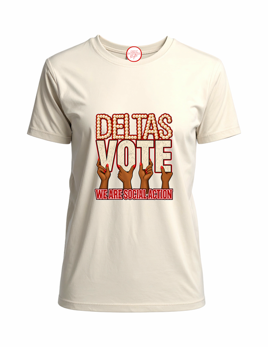 Deltas Vote T Shirt