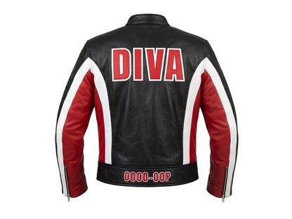 Diva Cropped Leather Jacket (Pre Order)