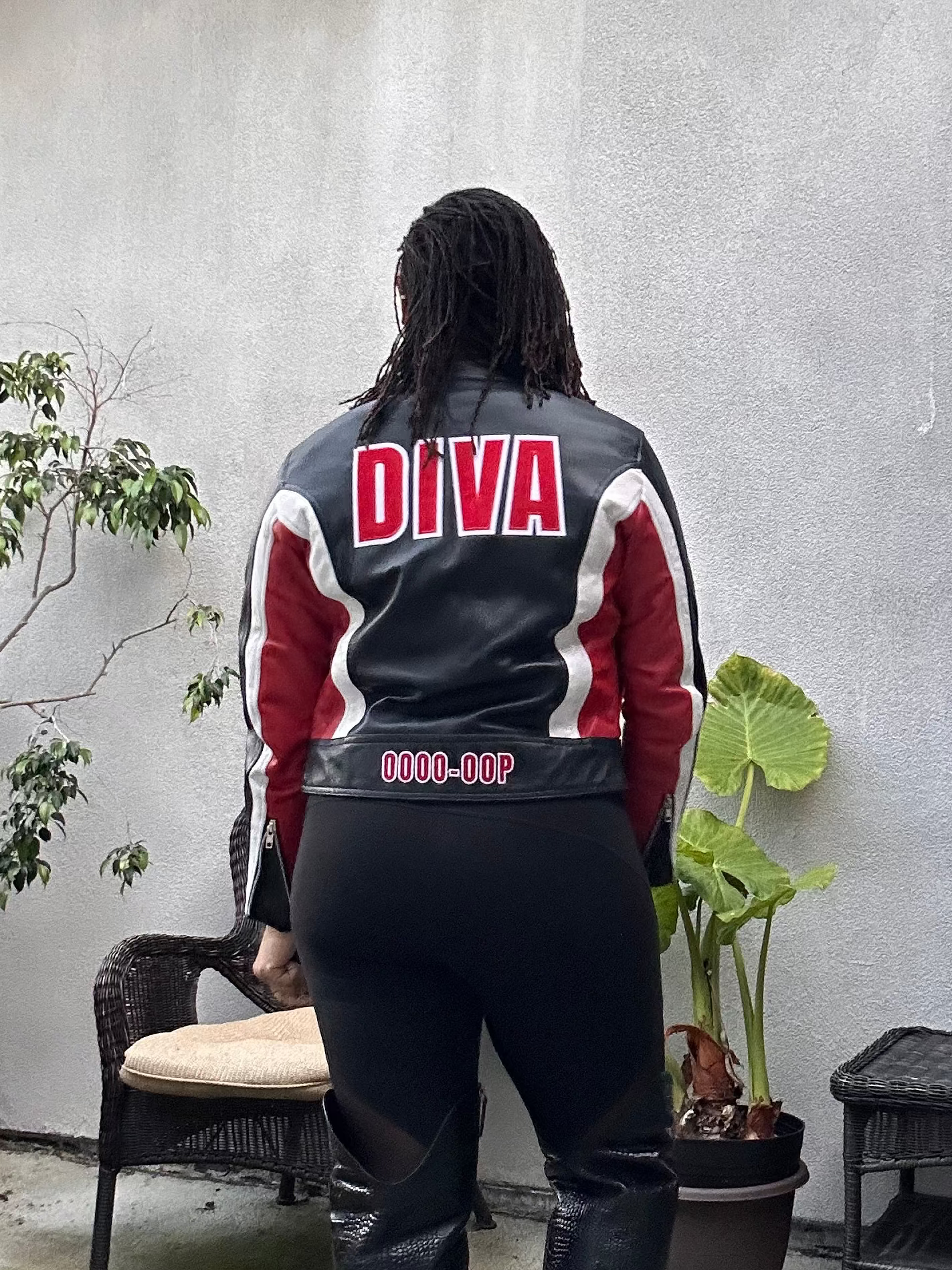 Diva Cropped Leather Jacket (Pre Order)