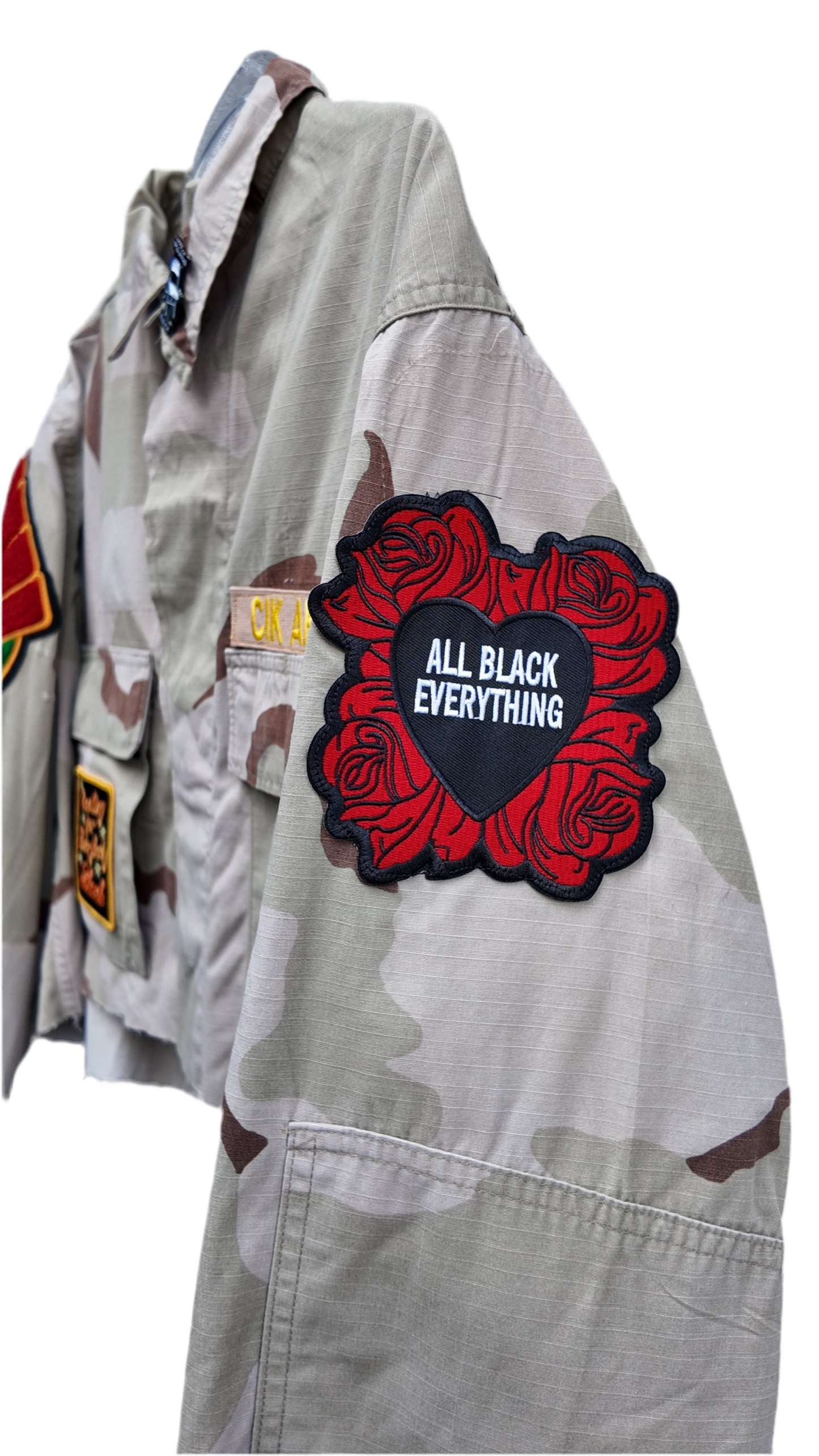 BGM Desert Camo Cropped or Full Length Jacket