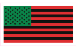 Black Liberation Flag Sticker