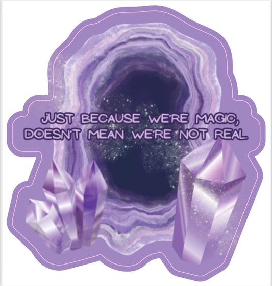 Just Because Sticker