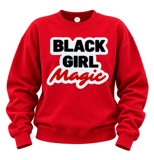 Black Girl Magic Crewneck Sweatshirt
