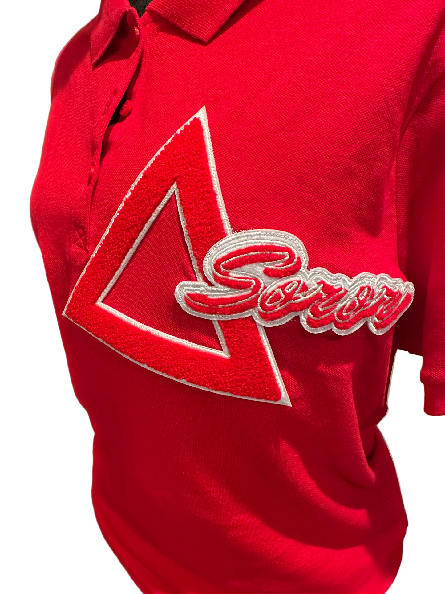 Delta Soror Red Polo