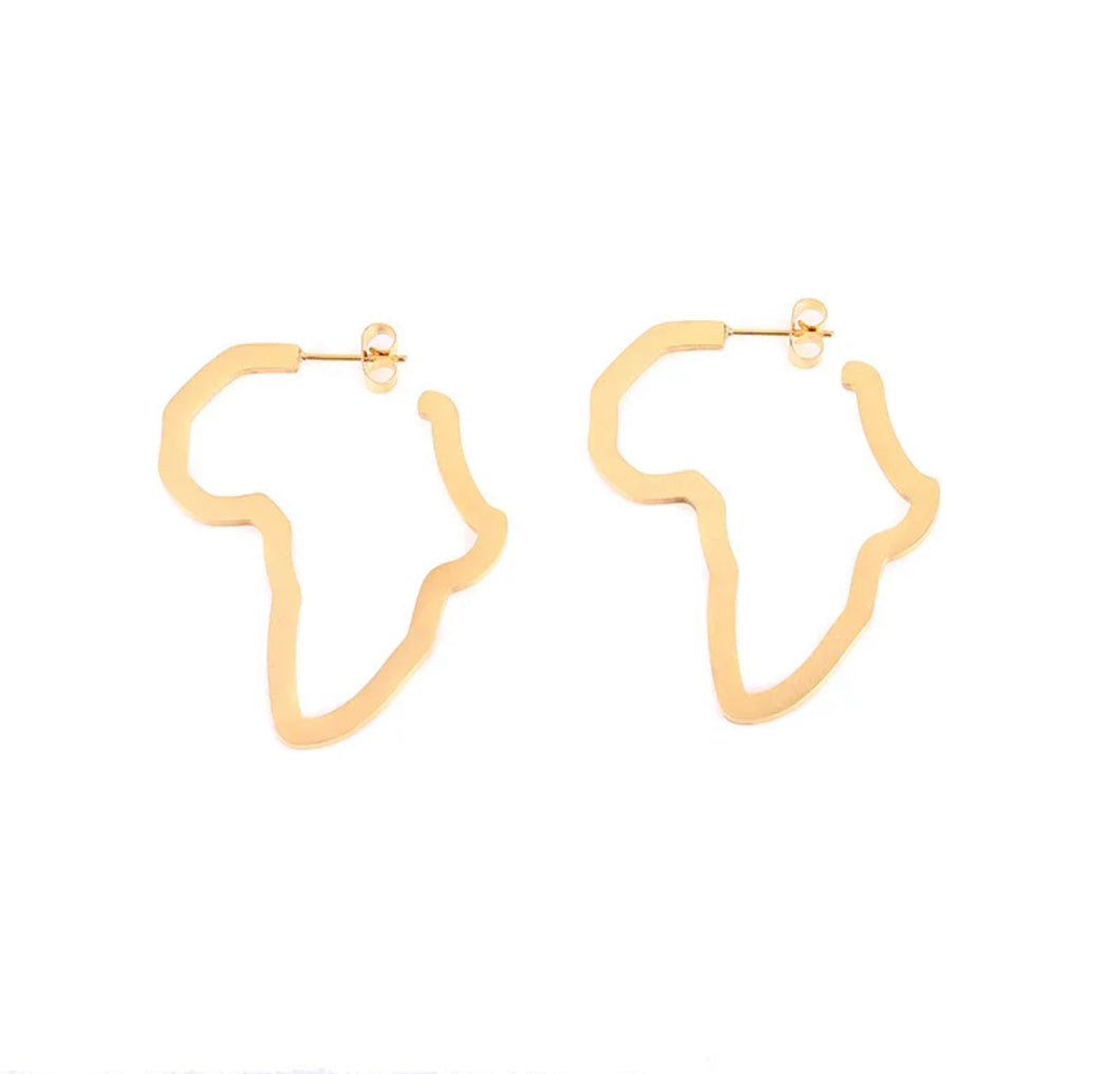 Motherland Map Earrings