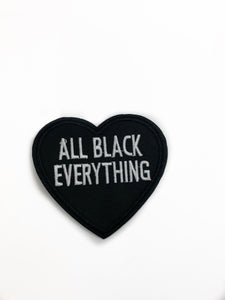 All Black Everything Patch